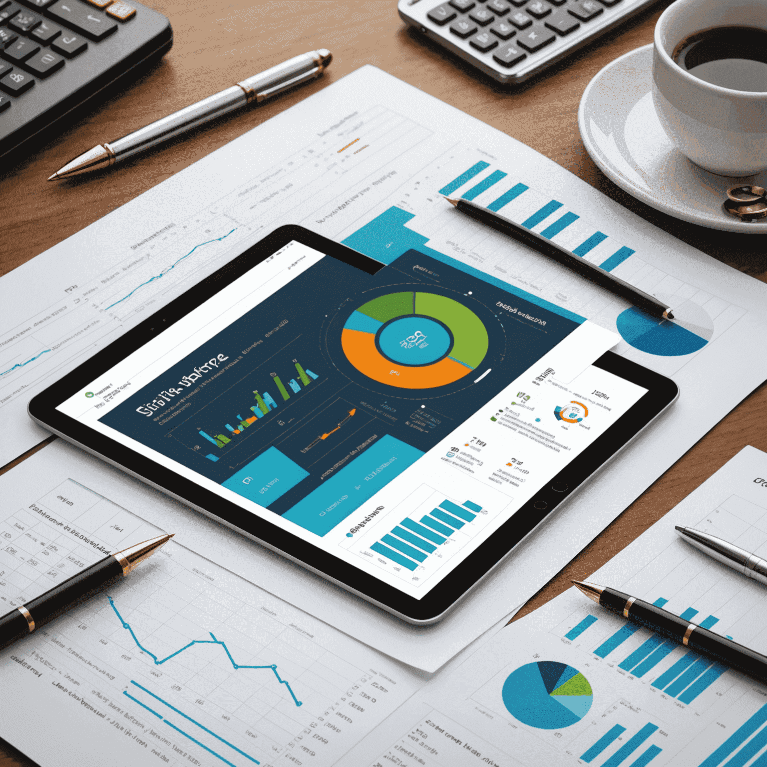 Data visualization and analytics for financial decision making